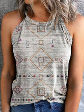 Camiseta sin mangas vintage con cuello halter